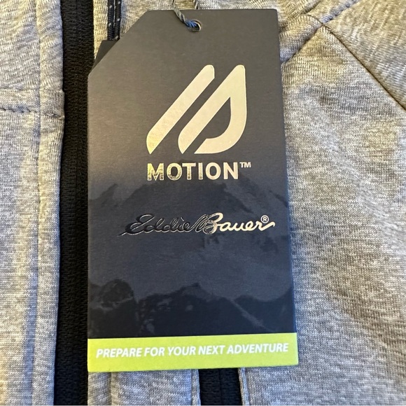 New Eddie Bauer Motion Long Sleeve Hooded Shirt - Men's Small - Picture 9 of 10